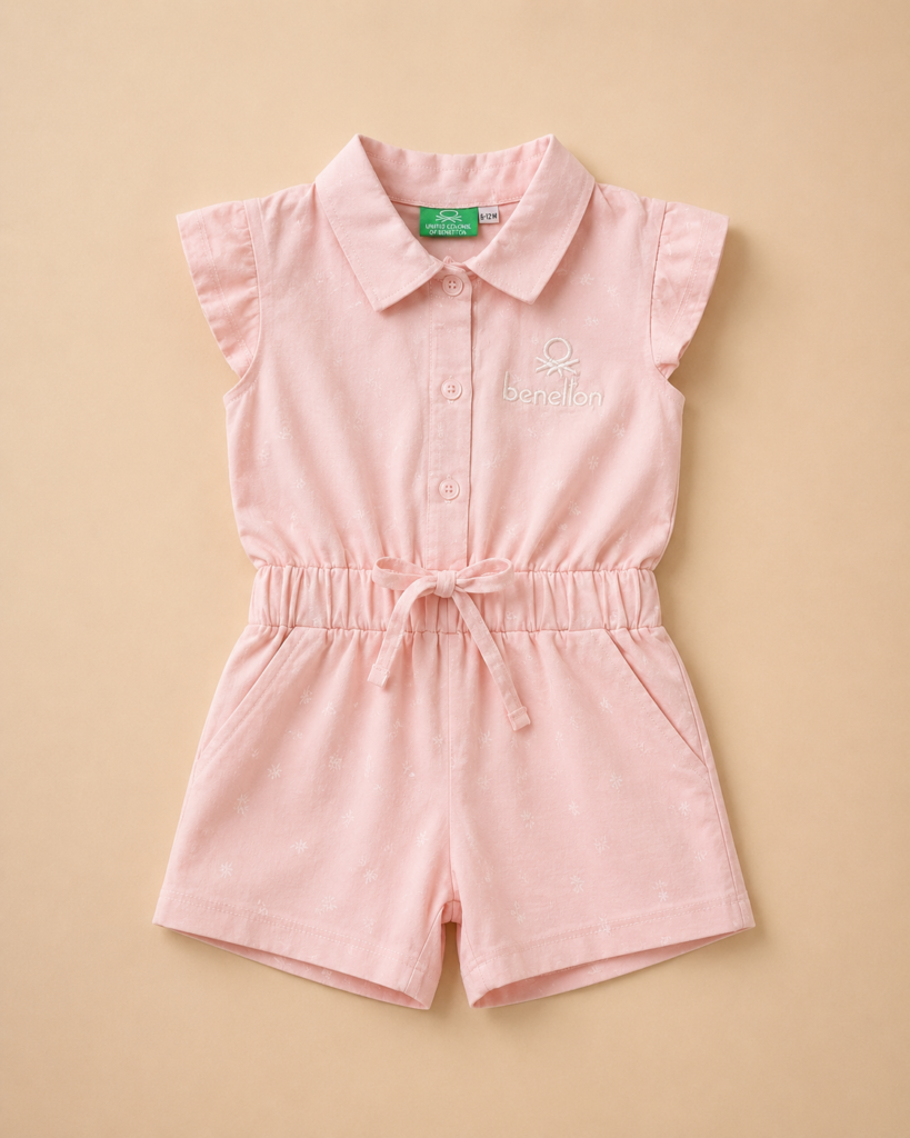 Peach jumpsuit