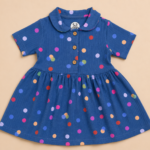 Navy Frock for Kids