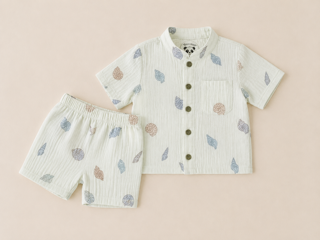 white collar set for boys